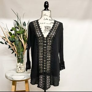 VENUS Crochet Top/Cover-up Like New!